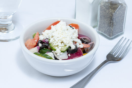 Greek Salad with House Roasted Chicken